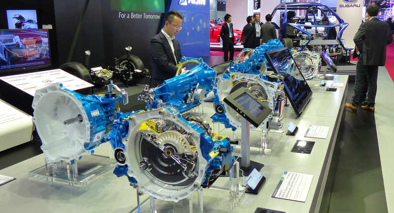 Illustration for article titled Here Are All The Sweet Engineering Cutaways From The Paris Motor Show